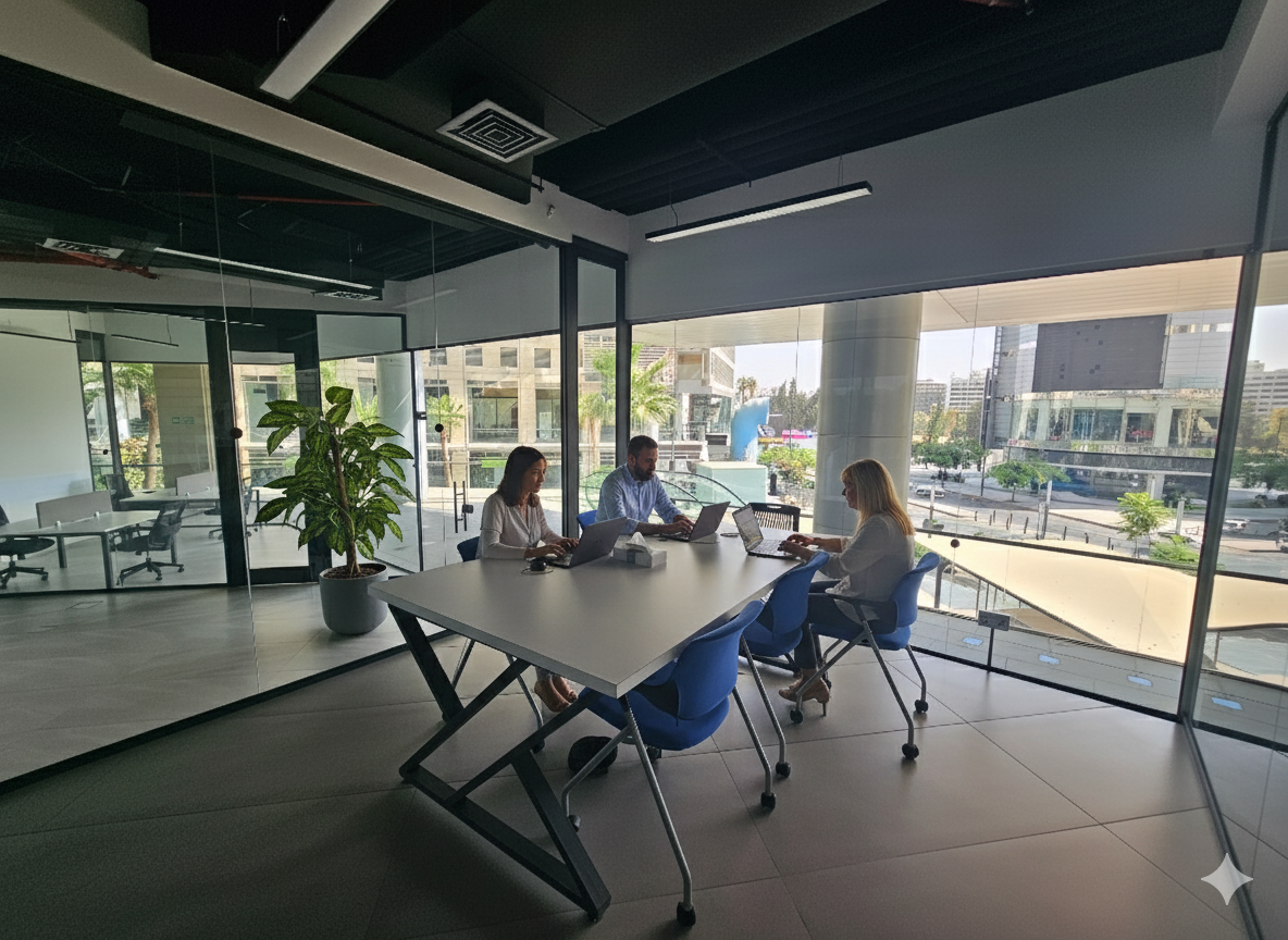 V - Abdali Boulevrad - OFFICE FOR RENT IN AMMAN C4-7